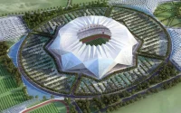 Le futur Grand Stade de Casablanca, l'arme secrète du Maroc pour ravir la finale à l'Espagne