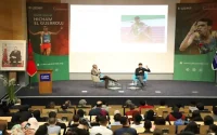 Hicham El Guerrouj partage ses expériences avec des étudiants
