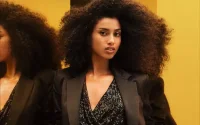 Imaan Hammam nouveau visage de la marque Boss 