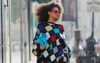 Imaan Hammam éblouissante à la Fashion week de Paris