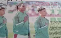 Une photo de l'équipe du Maroc emporte le directeur d'un journal algérien