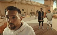 Lionel Messi en visite au Maroc