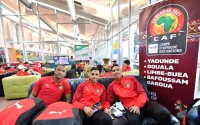 CAN 2021 : les Lions de l'Atlas sont arrivés au Cameroun (photos)
