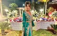 Malika Ménard rend hommage au caftan marocain 