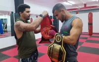 Un Marocain, champion d'Espagne de kickboxing