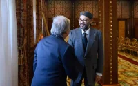 Antonio Guterres reçu par le roi Mohammed VI