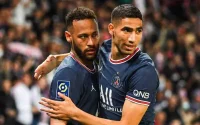 PSG : Neymar très complice avec Achraf Hakimi lors d'un entraînement (Vidéo)