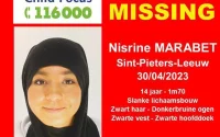 Nisrine Marabet, 14 ans, disparue en Belgique