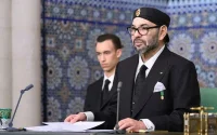 Apparition surprise du roi Mohammed VI et Moulay Hassan (vidéo)