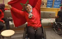 Saida Amoudi offre la première médaille au Maroc