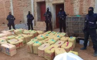 Guelmim : cinq individus arrêtés avec 3 tonnes et 219 kg de cannabis