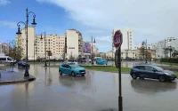 Tanger sous l'eau après un dimanche pluvieux 