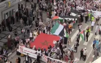 Vagues de manifestations au Maroc en solidarité avec la Palestine (vidéo)