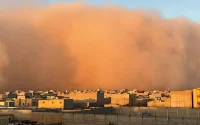 Une impressionnante tempête de sable frappe le sud du Maroc