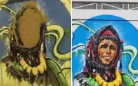 Indignation après le vandalisme d'une peinture murale à Al Hoceima