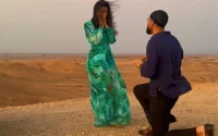 Un 'Habibi' pour un 'oui' : Zeeko Zaki demande en mariage Renee Monaco au Maroc