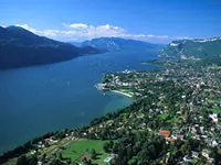 Aix-les-Bains : L'hôtel Splendid incendié 