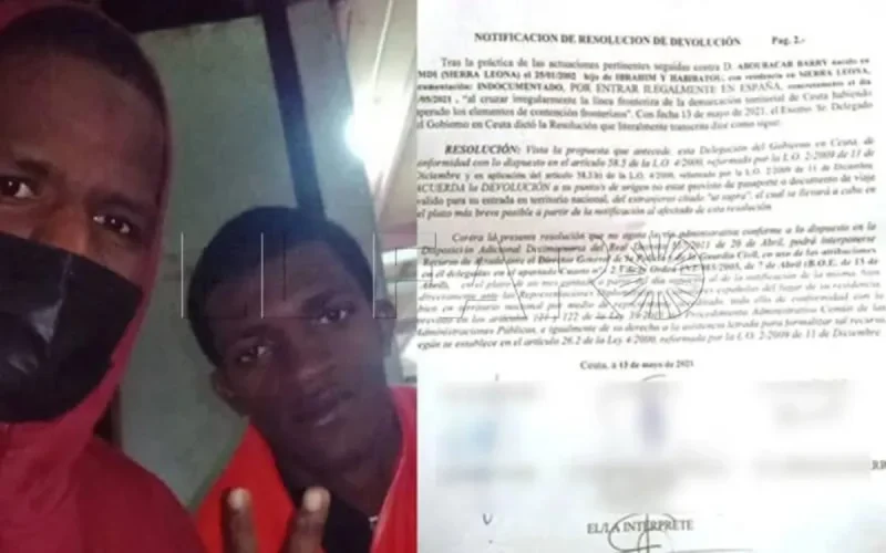 Un Sierra-Léonais rapatrié « par erreur » de Ceuta au Maroc