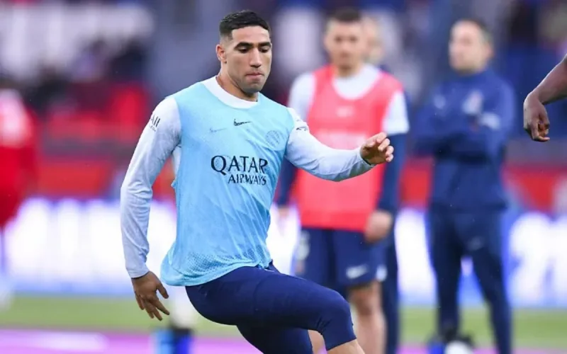 Probable départ d'Achraf Hakimi du PSG cet été 