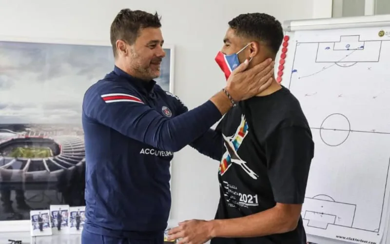 Achraf Hakimi testé positif au Covid-19 