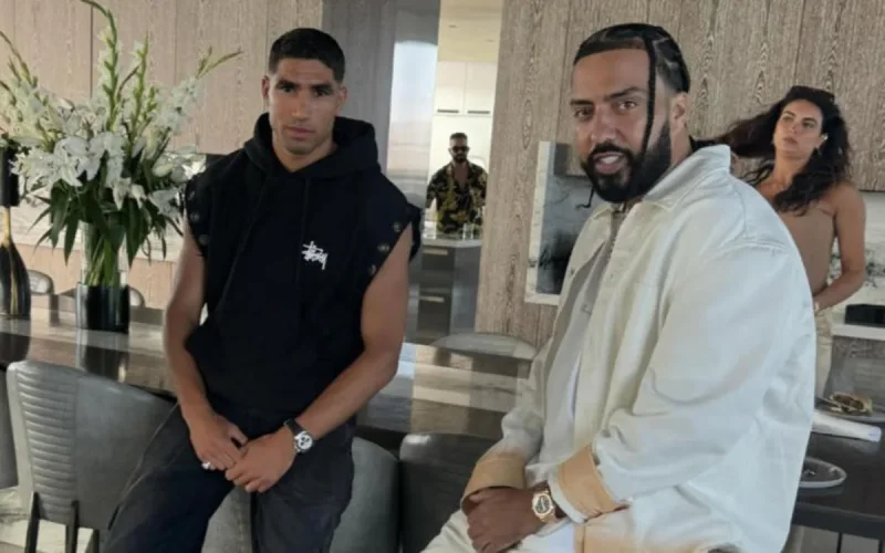French Montana et Achraf Hakimi : les « géants marocains » réunis