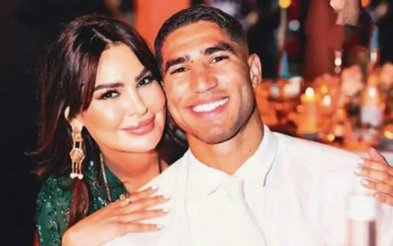 Achraf Hakimi, Yassine Bounou et Reda Tagnaouti au mariage de Munir El Kajoui