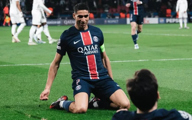 PSG - Aston Villa : les notes d'Achraf Hakimi par la presse sportive