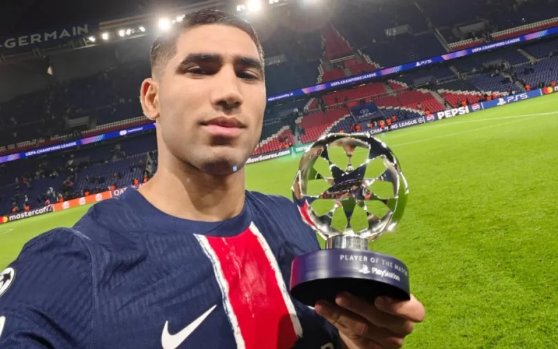 PSG - PSV Eindhoven : les notes d'Achraf Hakimi par la presse sportive