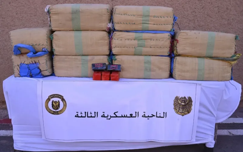 L'Algérie annonce la saisie d'une tonne de cannabis à la frontière marocaine
