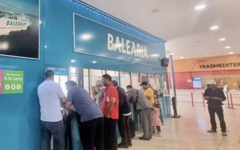 Trafic maritime : plus de 10 000 passagers ont voyagé entre Nador et Almeria en un mois