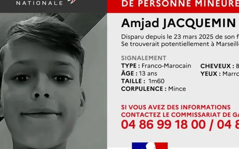 À 13 ans, Amjad rêvait d'être guetteur à Marseille : l'adolescent a disparu