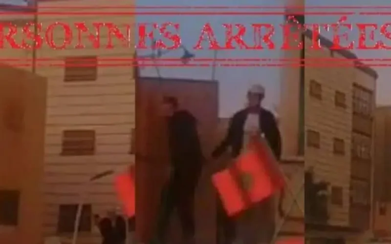 En prison après être monté sur la voiture de la police