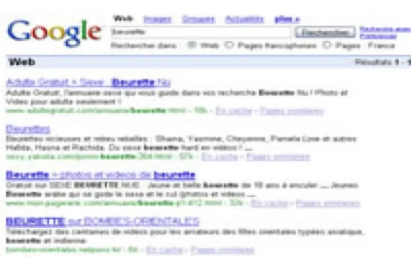 Sur internet, « Beurette » est devenu une catégorie sexuelle