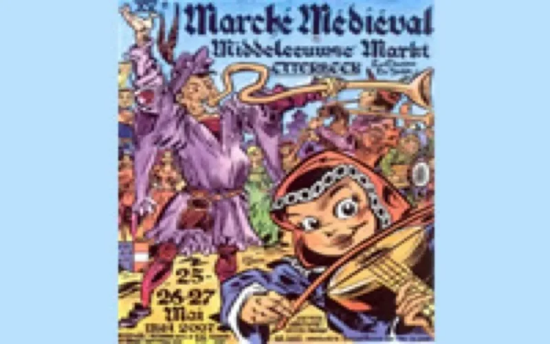 Belgique : Essaouira au XVème Marché médiéval d'Etterbeek 