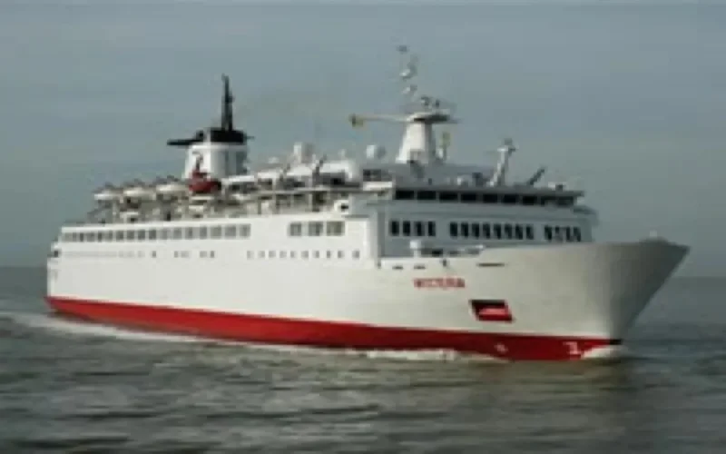 Accident d'un car-ferry au port d'Almeria