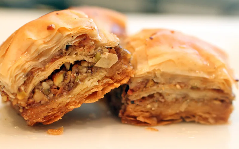 Baklawa aux noix 