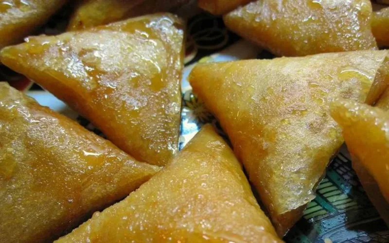 Briouates à la poudre de noisettes