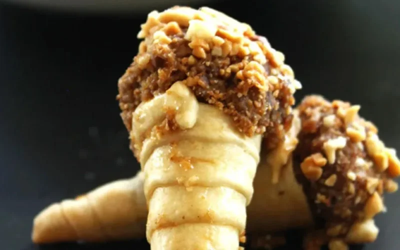 Cornets aux cacahuètes 