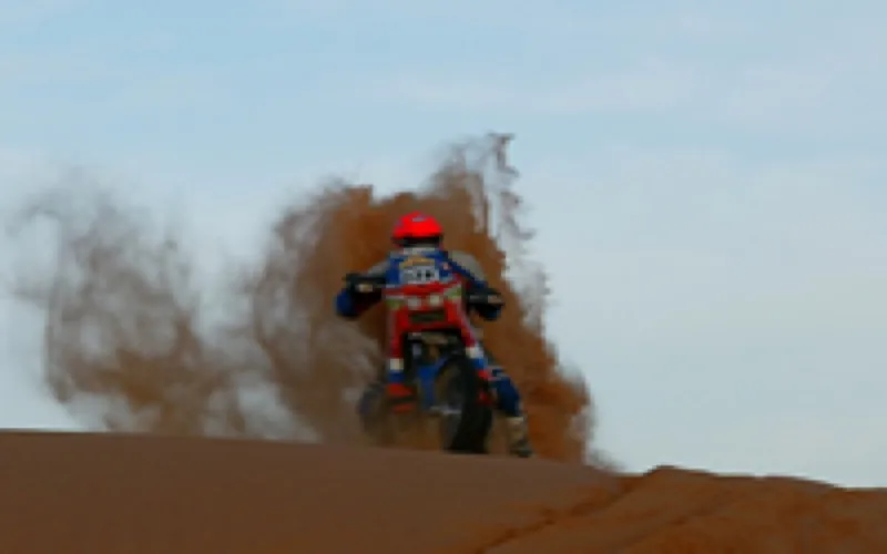 Abdelkader Tiati, le Marocain du Dakar