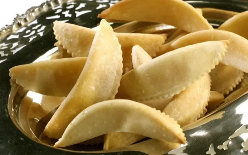 Cornes de gazelles en duo d'amandes et de noisettes