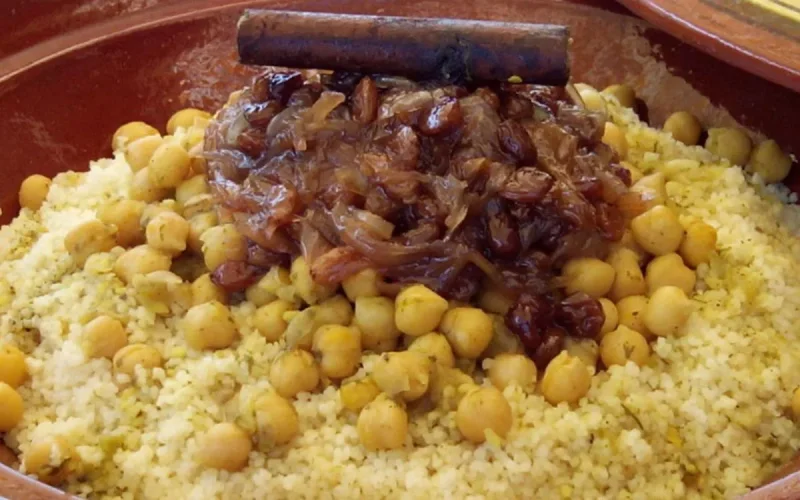 Couscous au safran