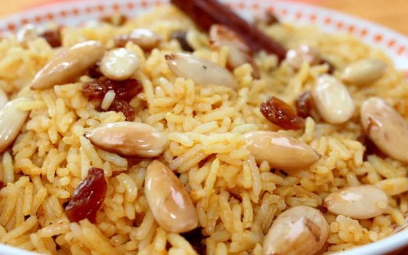 Riz au poulet et safran