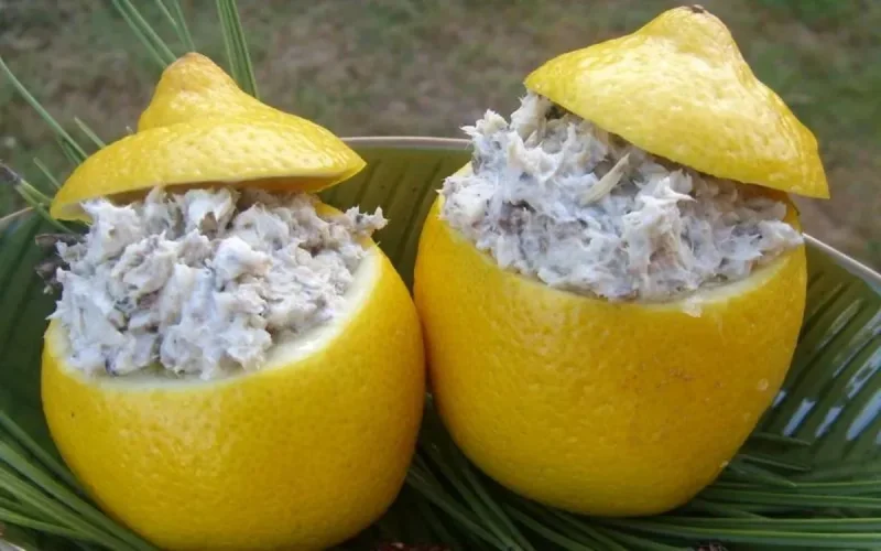 Citrons farcis aux sardines