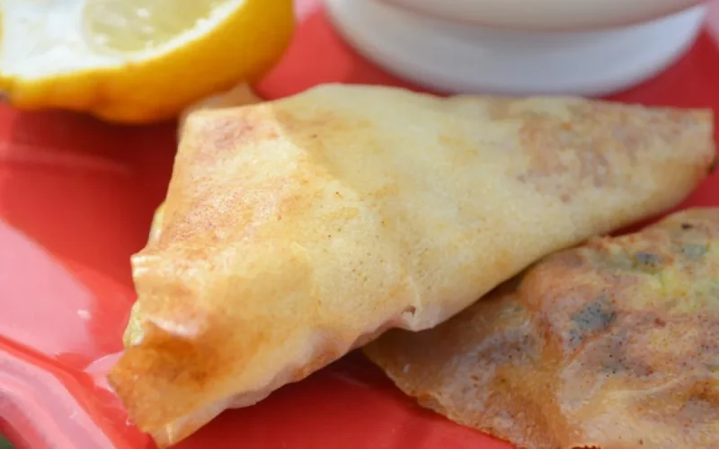 Bricks de cabillaud a l'aneth 