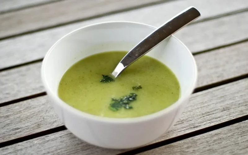 Soupe de courgettes 