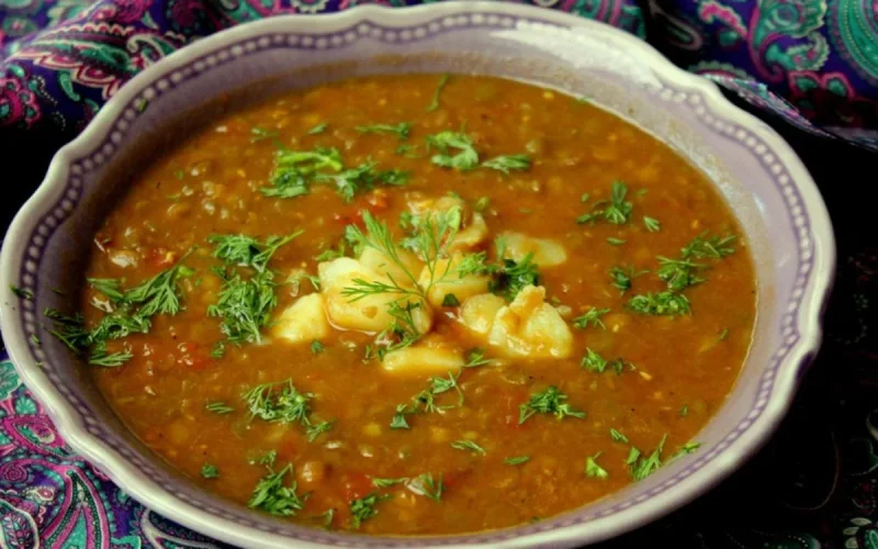 Soupe au lentilles