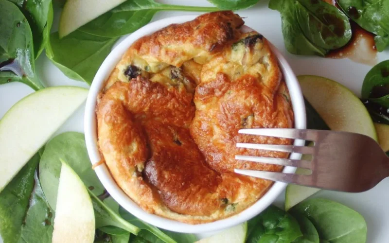 Soufflé aux champignons 