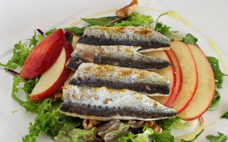 Sardines aux pommes vertes 