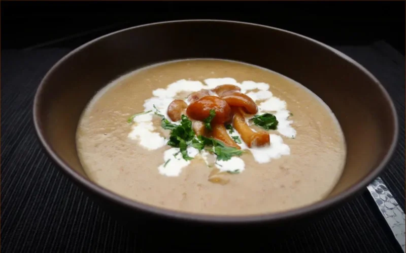 Soupe aux champignons 
