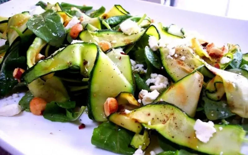 Salade de courgettes 